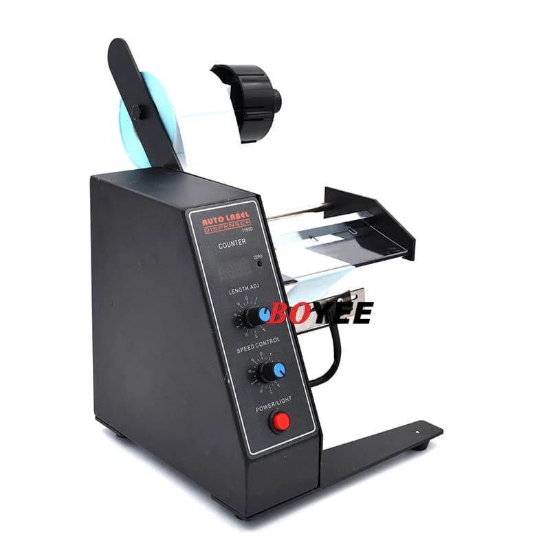 Label Applicator | Automatic Self-Adhesive Dispenser for Transparent & Clear Labels - Thumbnail 2