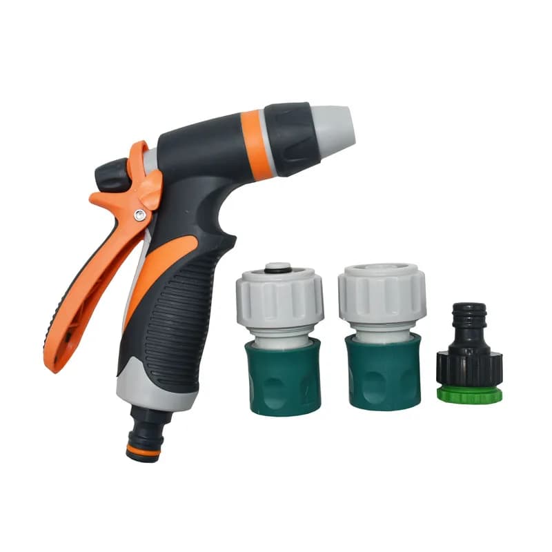 Multi-Function Spray Gun | Adjustable Lawn & Car Wash Nozzle | High Pressure Garden Tool - Thumbnail 6