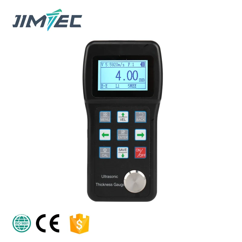 Ultrasonic Thickness Gauge | 3-40mm Range for Metal, Plastic & Glass | Digital Coating Measurement Tool - Thumbnail 2