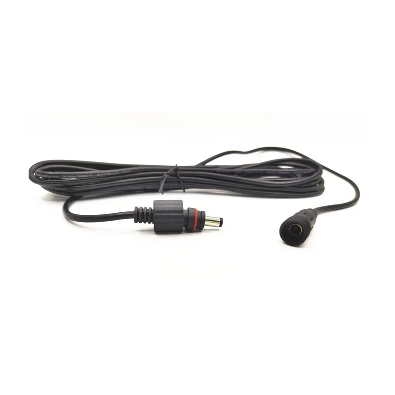 12V DC Power Extension Cable | 5M Length | 5.5x2.1mm Connector | Water-Resistant - Thumbnail 3