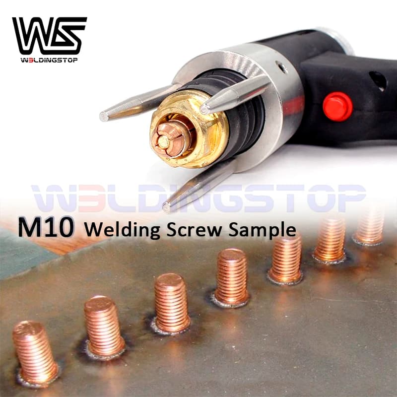 CD Stud Welding Gun | Capacitor Discharge System | Heavy-Duty Metal Fabrication Tool - Thumbnail 6