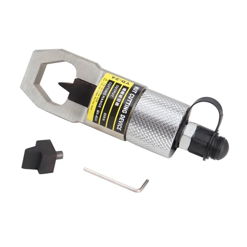 Hydraulic Nut Cutter | 10-Ton Capacity for M8-M24 Bolts | Heavy-Duty Split-Type Design - Thumbnail 2