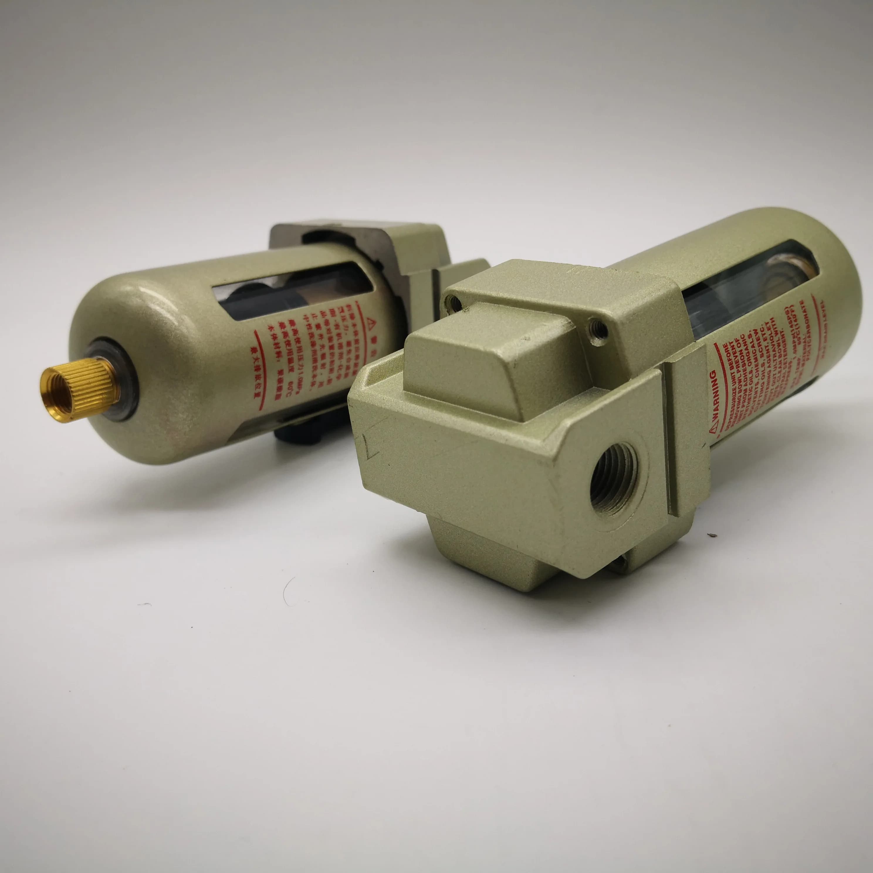 Air Compressor Filter Regulator | G1/2 & G3/4 Ports | Oil-Water Separator with Manual Drain - Thumbnail 2