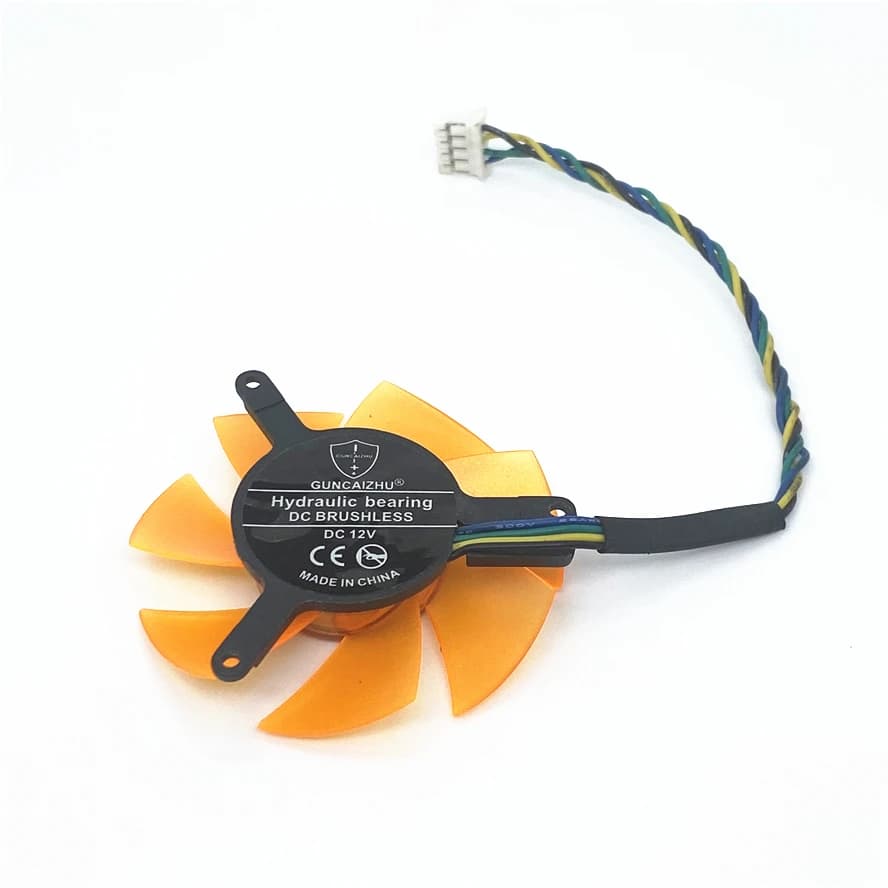 Quiet 45mm GPU Cooling Fan | 12V 4-Pin PWM | High-Performance Replacement for Silent PC Builds - Thumbnail 4