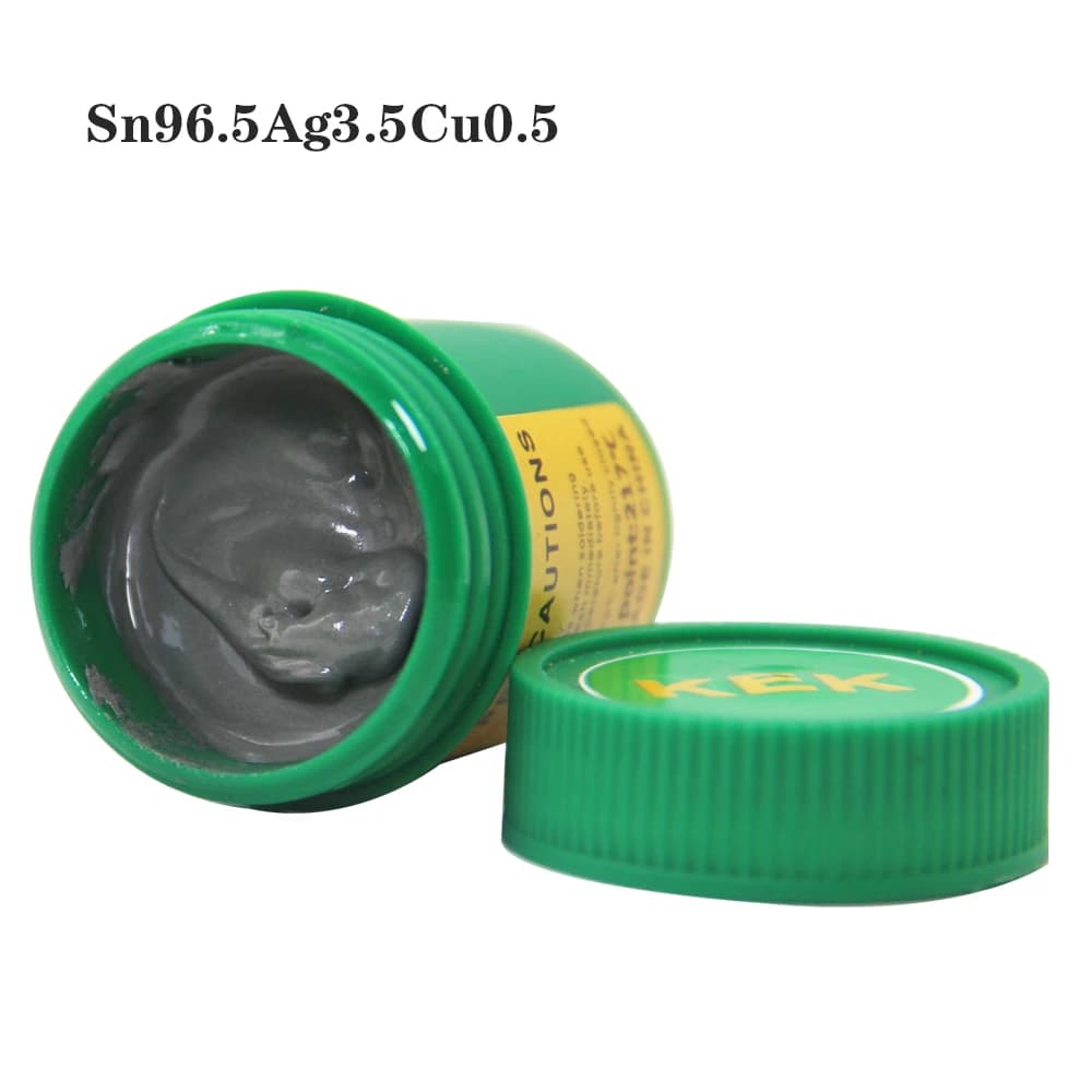 Lead-free Silver-containing Solder Paste, Strong Conductive Sn96.5Ag3.0Cu0.5 Solder Paste, Melting Point: 217°C - Thumbnail 3