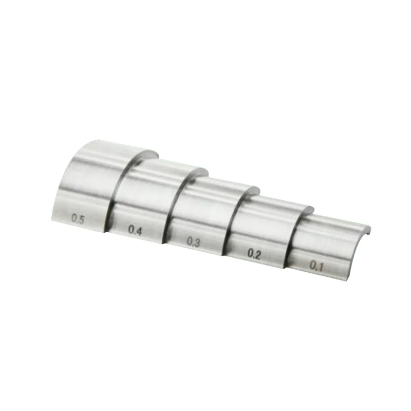 Ultrasonic Test Block - 1018 Carbon Steel Curved 5-Step Calibration Standard - Thumbnail 3