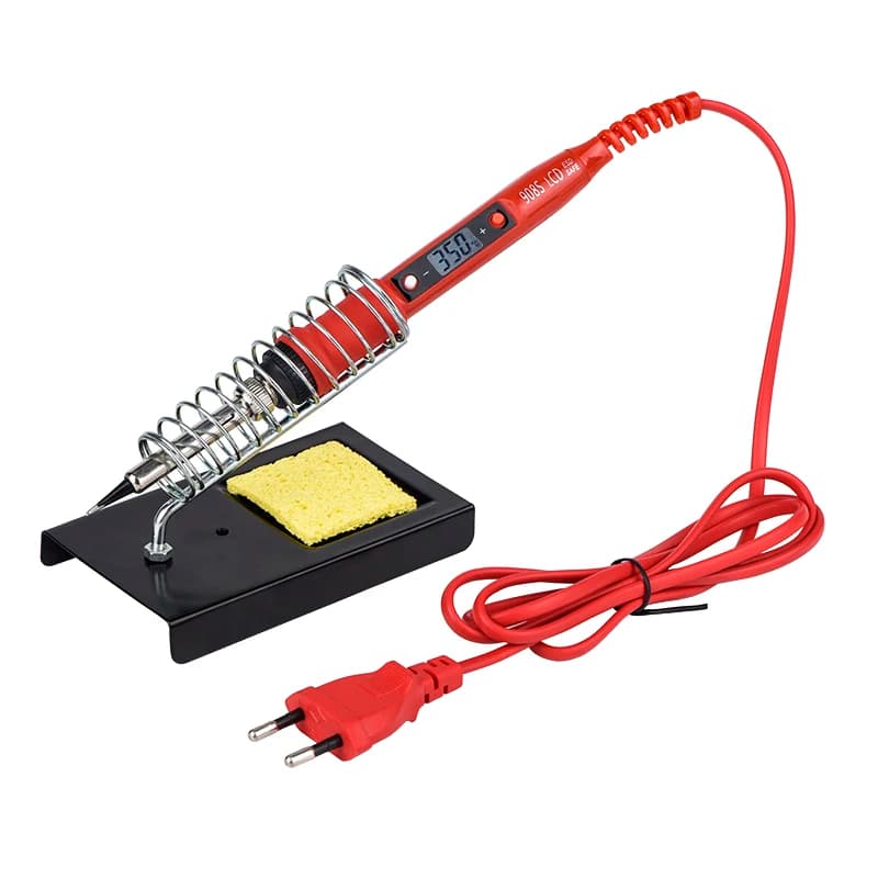 80W Digital Soldering Station | Adjustable Temperature Control | 220V Welding & Repair Kit with Tips - Thumbnail 5