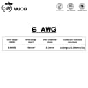 Silicone - 6 AWG