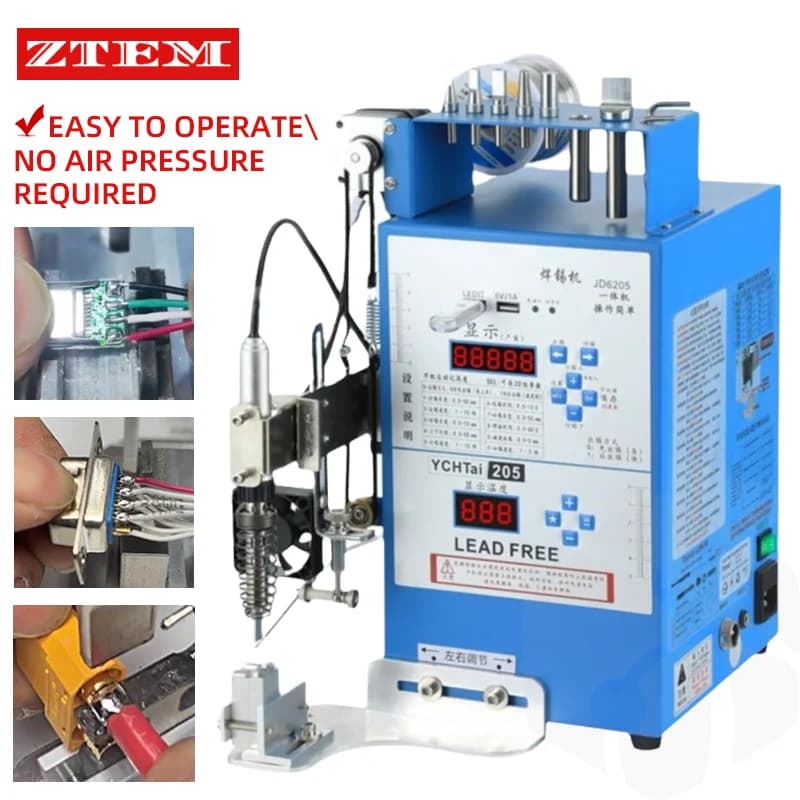 Automatic Solder Feeder | Precision USB & Aviation Plug Welding Station - Thumbnail 2