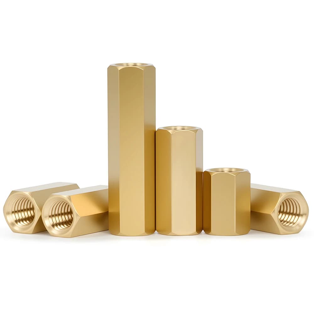 Brass Motherboard Hex Threaded Standoff Spacer Female to Fem - Premium Electronics & Components > Connectors & Wiring with professional quality and features