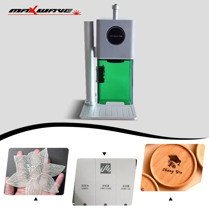 Dual-Laser Engraving System | For Wood, Metal & Leather | Desktop & Handheld Modes - Thumbnail 6