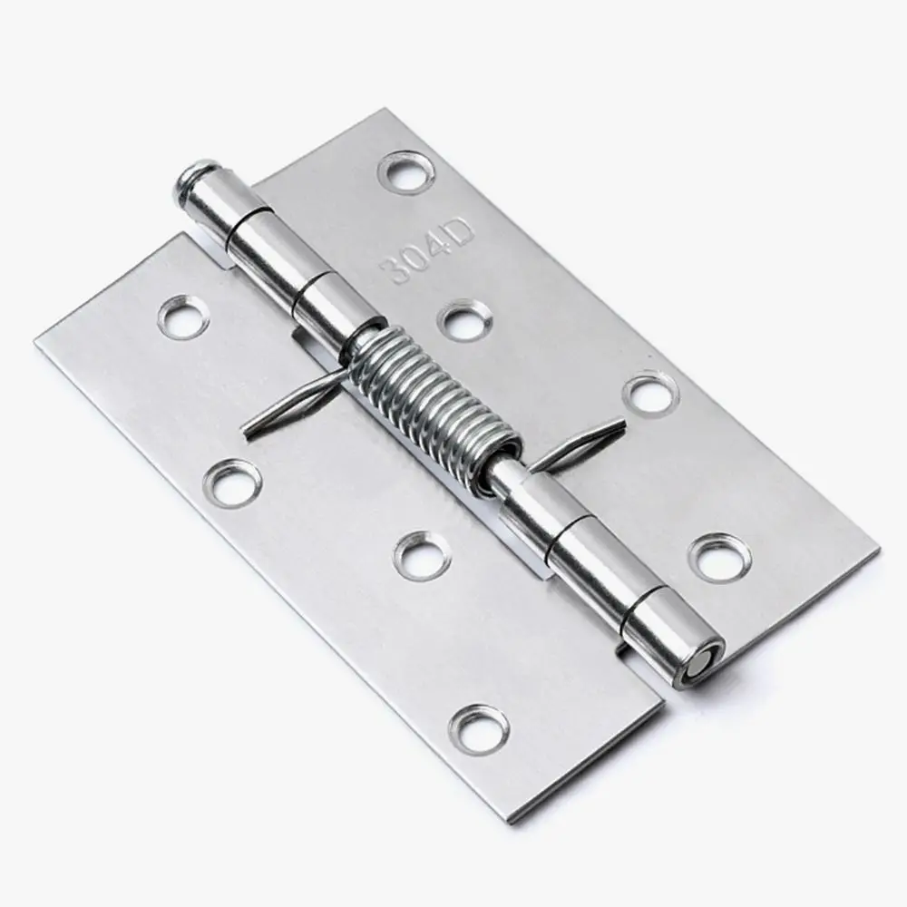 Rebound Cross Hinge | Spring-Loaded Stainless Steel | Self-Closing Door & Window Hardware - Thumbnail 6