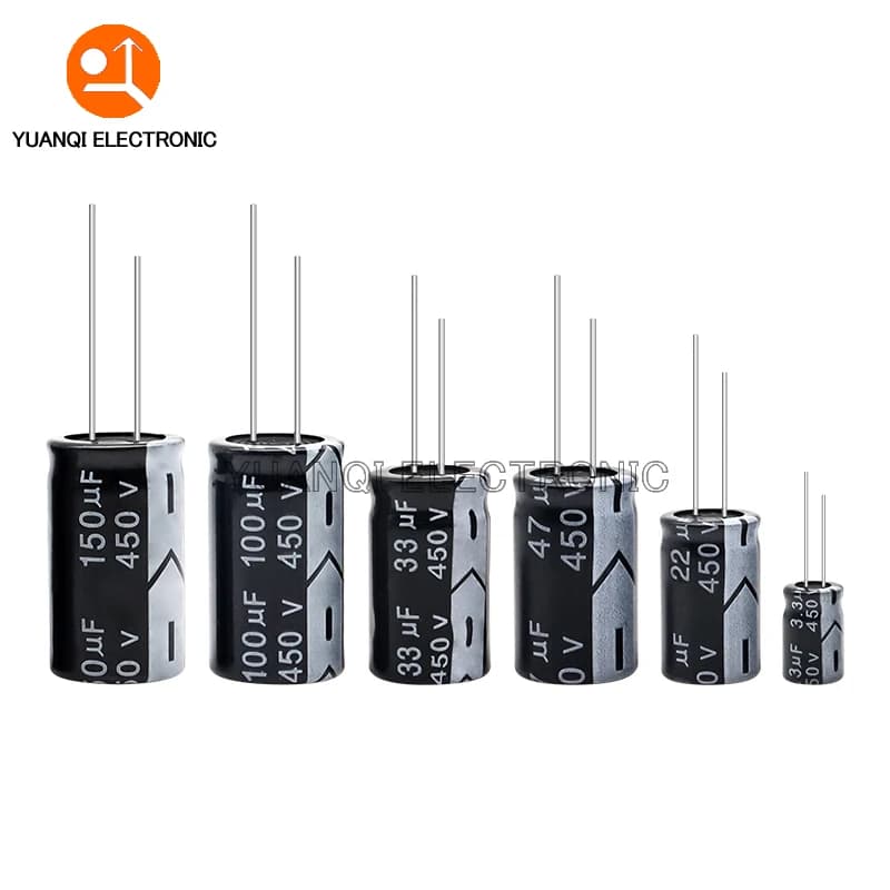 High-Capacity Electrolytic Capacitors | 10V-450V Range | 0.1µF to 22000µF | Premium Audio & Power Supply Components - Thumbnail 5