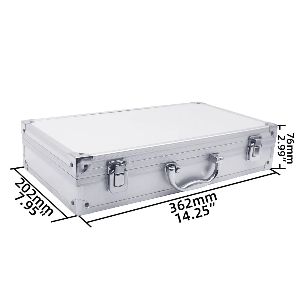 Alloy Tool Storage Box | Professional Equipment Case | Cotton-Lined Organizer - Thumbnail 2