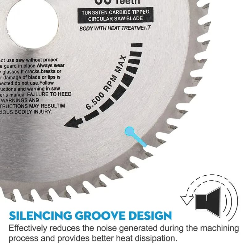 150mm Circular Saw Blade | 16T/24T/30T Multi-Tooth | Universal Hard & Soft Wood Cutting - Thumbnail 6