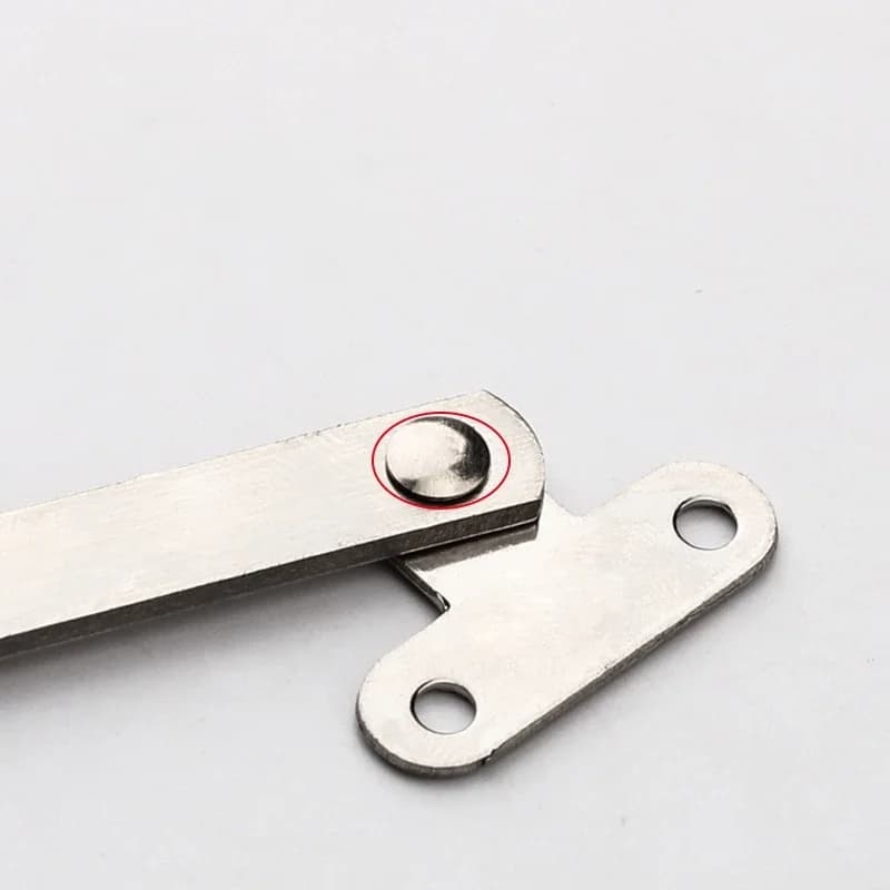 Steel Lift Up Stay Support Hinge | 2pcs Set | Long Service Life for Kitchen Cupboards - Thumbnail 3