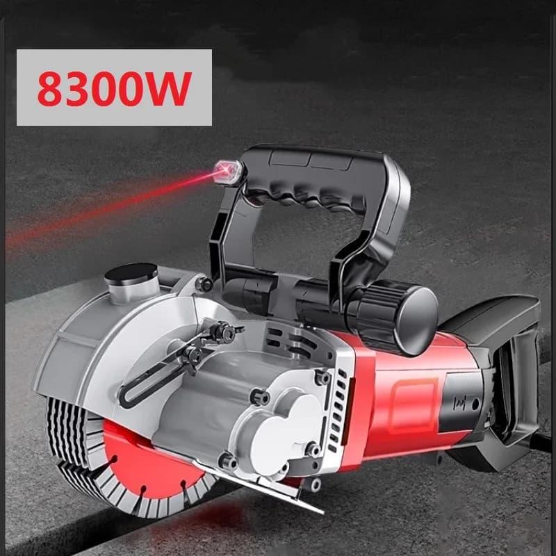 Wall Chaser | Dust-Free Cable Channel Cutter | Automatic Grooving Tool - Thumbnail 2