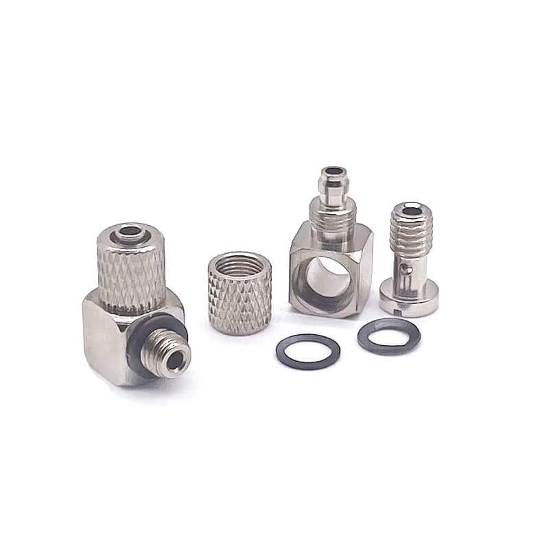 Pneumatic Quick-Connect Fittings Kit | M3-M6 & 1/8 Threads | 3mm-6mm OD Tube - Thumbnail 6