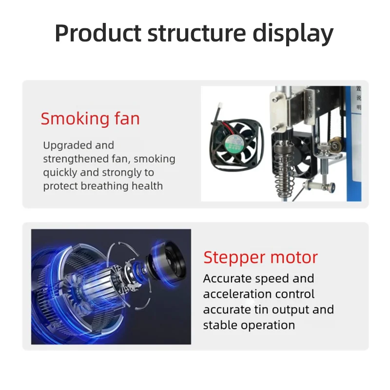 USB Soldering Station | Semi-Automatic Spot Welder with LED Work Light - Thumbnail 6