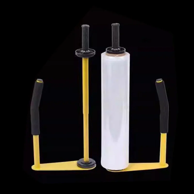 Stretch Film Manual Packaging Machine Wrapping Film Telescopic Packaging Machine Plastic Handle Film Puller 45-50 Cm Height - Thumbnail 2