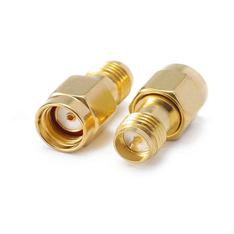 SMA RF Adapter Kit | 2-Piece Set | Straight & Right-Angle Connectors for Antenna Systems - Thumbnail 3