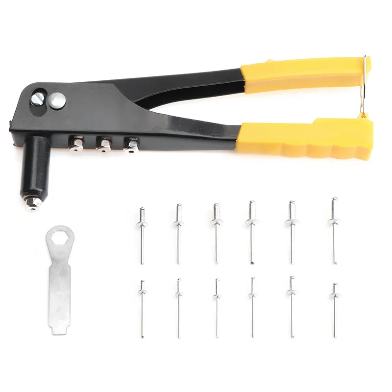Heavy Duty Rivet Gun Kit | 120pc Blind Rivets Assortment | Hand Tool Set - Thumbnail 5