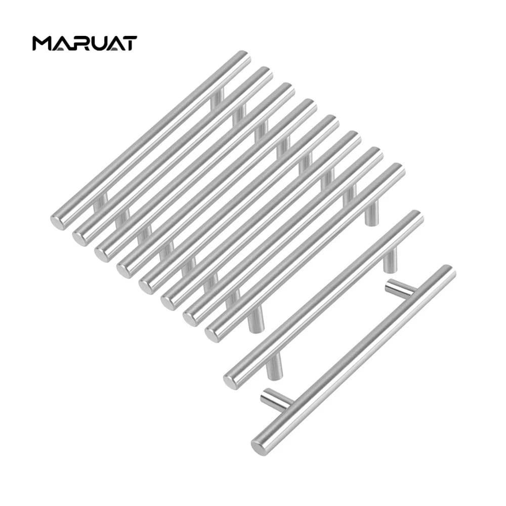 Stainless Steel Cabinet Pulls | Premium Bar Handles | Modern Kitchen Hardware - Thumbnail 2