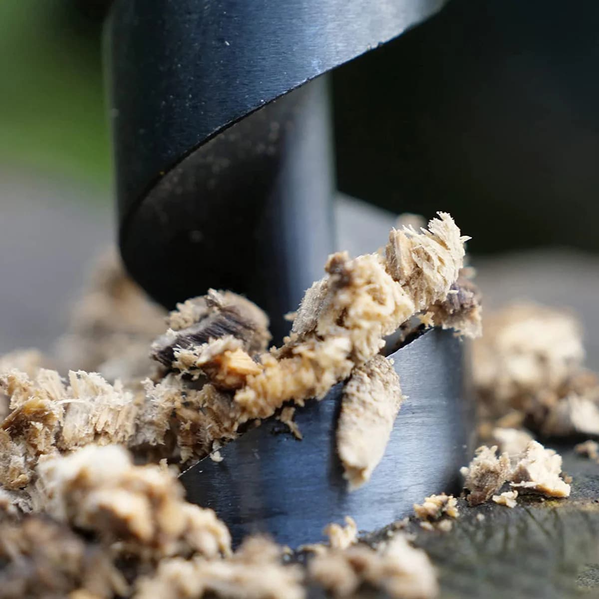 Hand Auger Drill | Carbon Steel Survival Tool | Manual Wood Punch & Self-Tapping Bit - Thumbnail 5