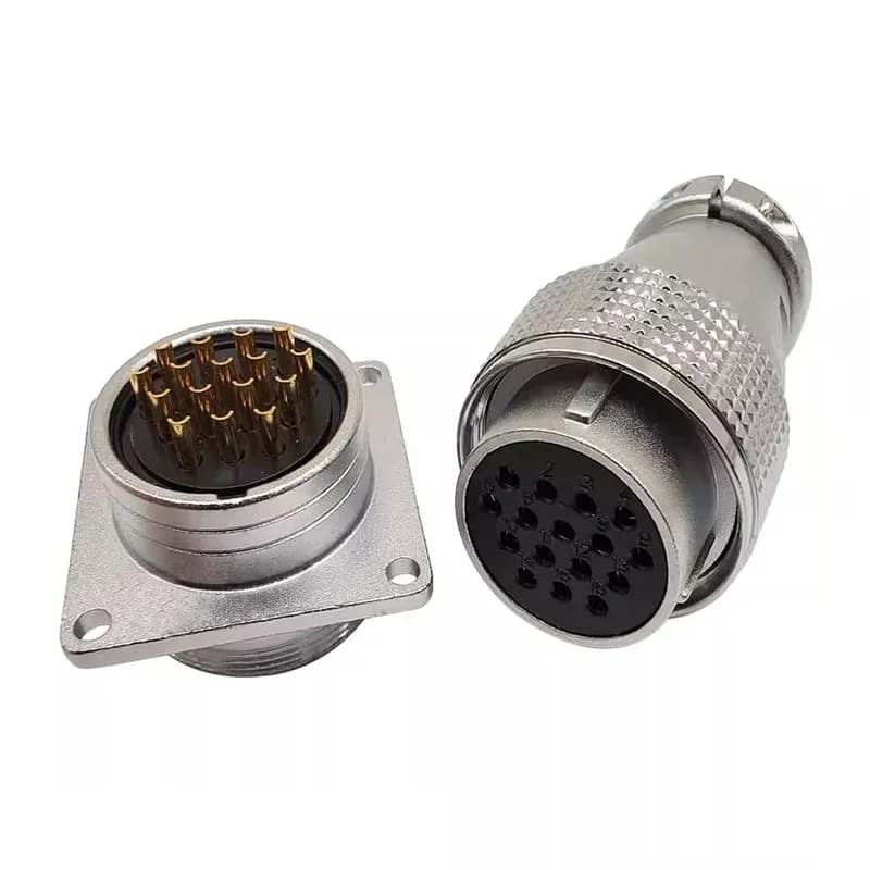 Aviation Plug Connector | PLS28 Series | 2-26 Pin Male & Female Sockets - Thumbnail 7