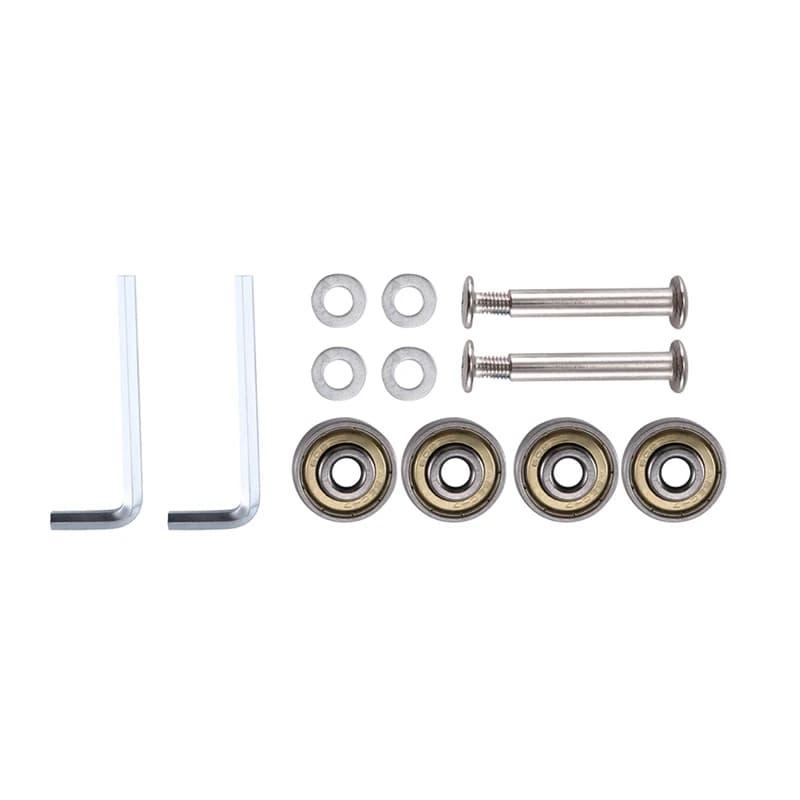 Replacement Wheels | 55mm PU Swivel Casters | Carbon Steel Bearings - Thumbnail 3