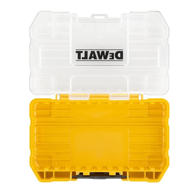 DEWALT TSTAK Tool Storage Box | DT70801 Stackable & Lockable | Small Parts & Drill Bit Organizer - Thumbnail 5