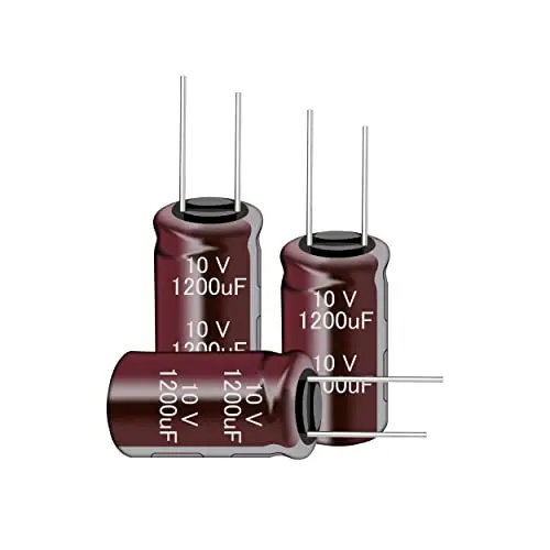 High-Performance 10V 1200uF Capacitor | 10x20mm Aluminum Electrolytic | For Monitor & TV Repair - Thumbnail 3