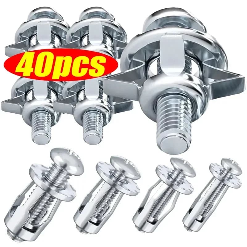 Plate Bolt Kit | Petal Shape Rivet Nuts | M4-M8 Panel Clamp Lock Jack Fasteners - Thumbnail 3