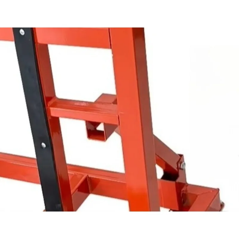 Heavy-Duty Folding Utility Cart | 800kg Capacity | Stainless Steel Four-Wheel Trolley - Thumbnail 3