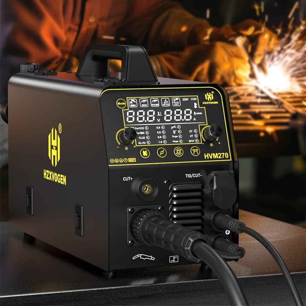 6-in-1 Inverter Welder | MIG/TIG/Stick Aluminum Welding Machine | Digital Control - Thumbnail 5