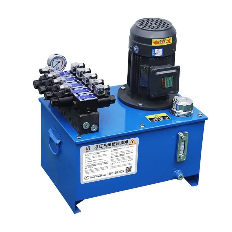 Hydraulic Power Unit | 380V Electric Pump Station | Customizable Machine Tool System - Thumbnail 2