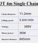3T 4m Single Chain