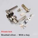 Silver with Key