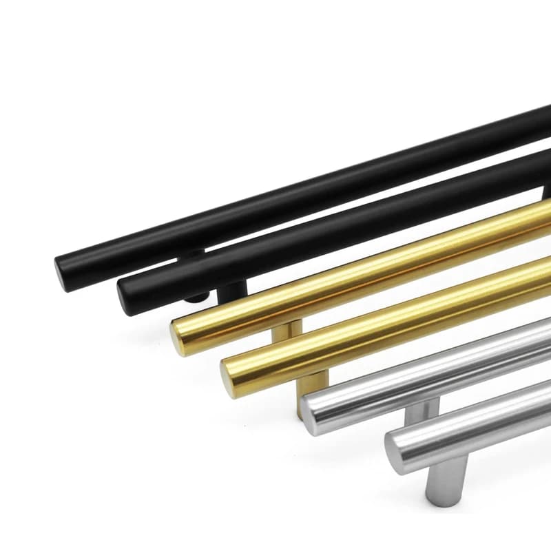 Cabinet Handles | Brushed Stainless Steel Pulls | Drawer & Door Hardware - Thumbnail 6