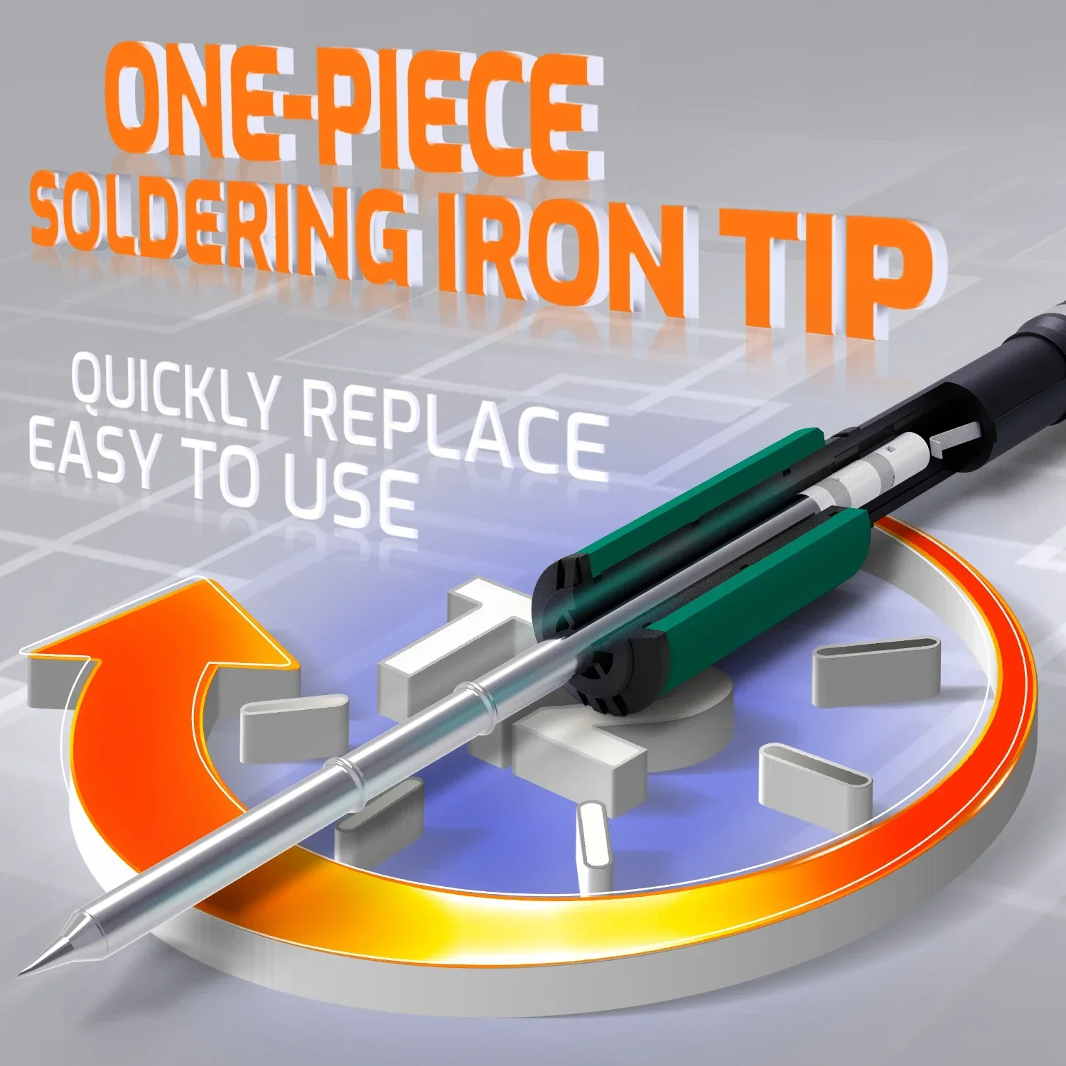 T12 Soldering Station with Hot Air Rework | 902D-IV Precision Welding & Desoldering Kit - Thumbnail 4
