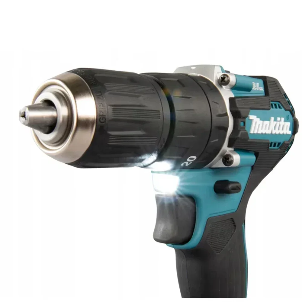 Makita DHP487 Screwdriver Cordless Percussion Drill 18V Electric Variable Speed Brushless Motor Impact Power Tools Power Drill - Thumbnail 4