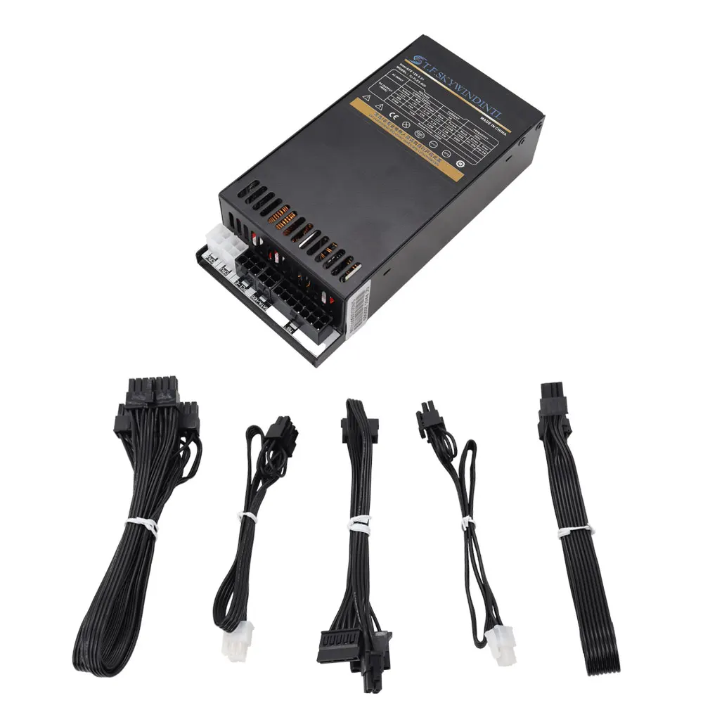 600W Fully Modular PSU | 1U Server Power Supply | 110-220V Auto Voltage - Thumbnail 5