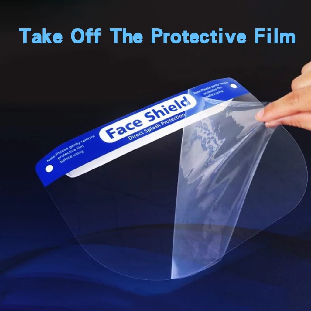 Face Shield Visor | Anti-Fog Protective Mask | Splash & Droplet Protection - Thumbnail 3