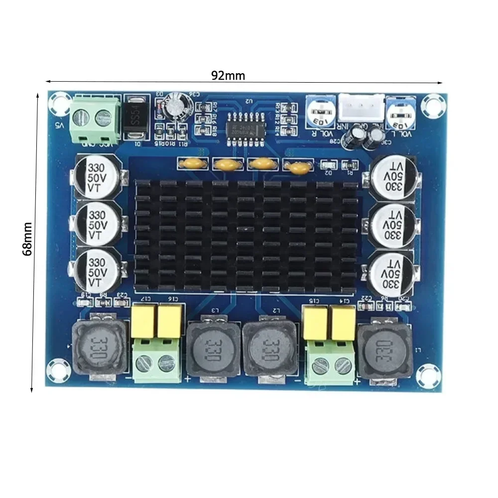 Stereo Amplifier Board | 240W High-Power Output | Dual-Channel DIY Audio Module - Thumbnail 5