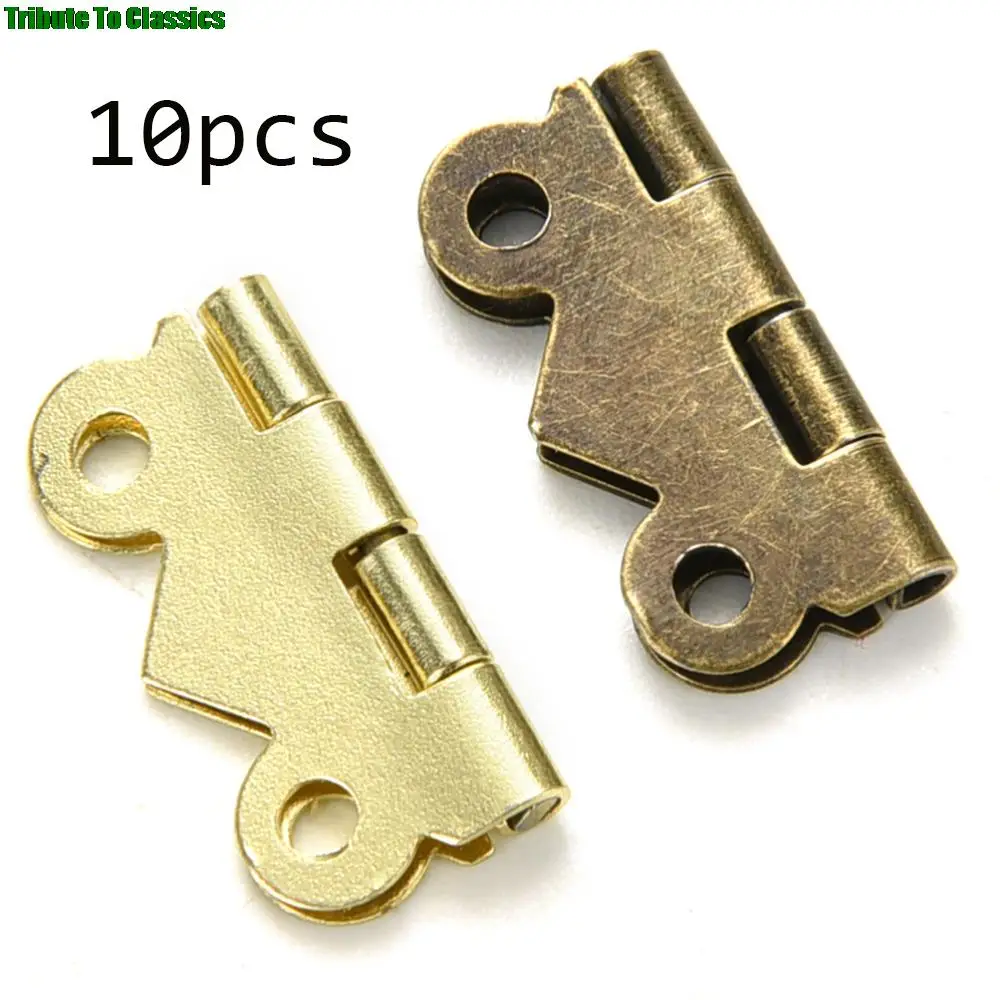 Brass Butterfly Hinges | 20x17mm 10PCS Kit | For Jewelry Box & Model Making - Thumbnail 6