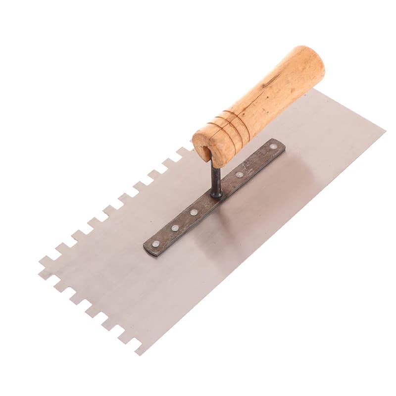 Serrated Tiling Trowel | Wide-Format Ceramic & Large Board Installation Tool - Thumbnail 3