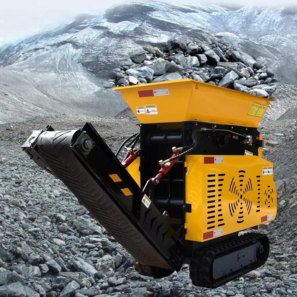 Jaw Crusher | Compact Rock & Concrete Crushing Machine | On-Site Demolition Tool - Thumbnail 4