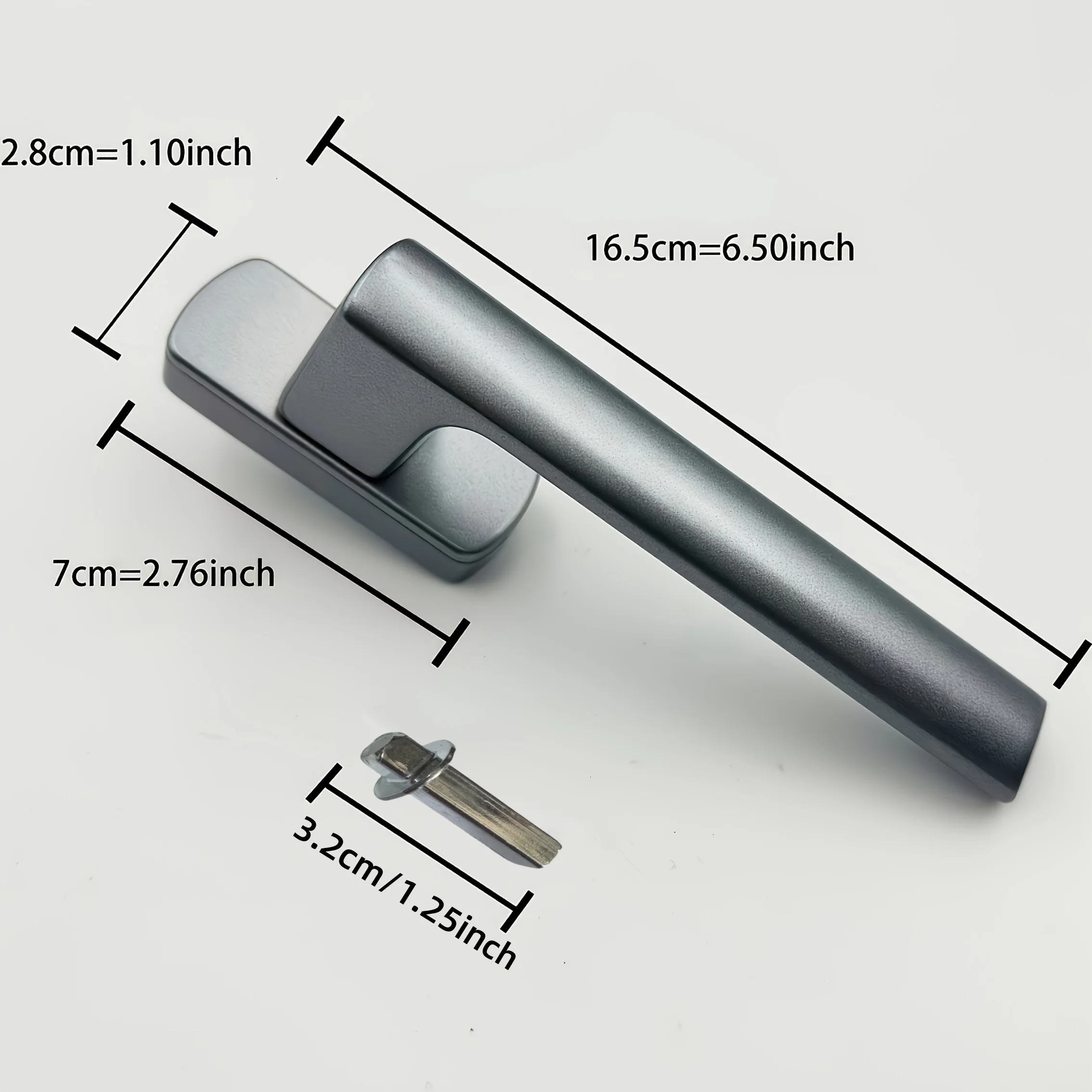 Alloy Window Handles | Durable Straight Handle System | Door & Window Accessories - Thumbnail 5