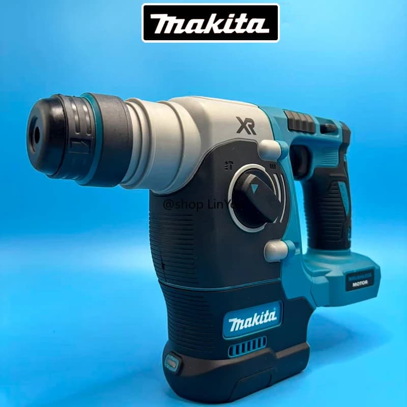 Makita Brushless Hammer Drill | High-Torque Cordless Power Tool for Drilling & Chiseling - Thumbnail 3
