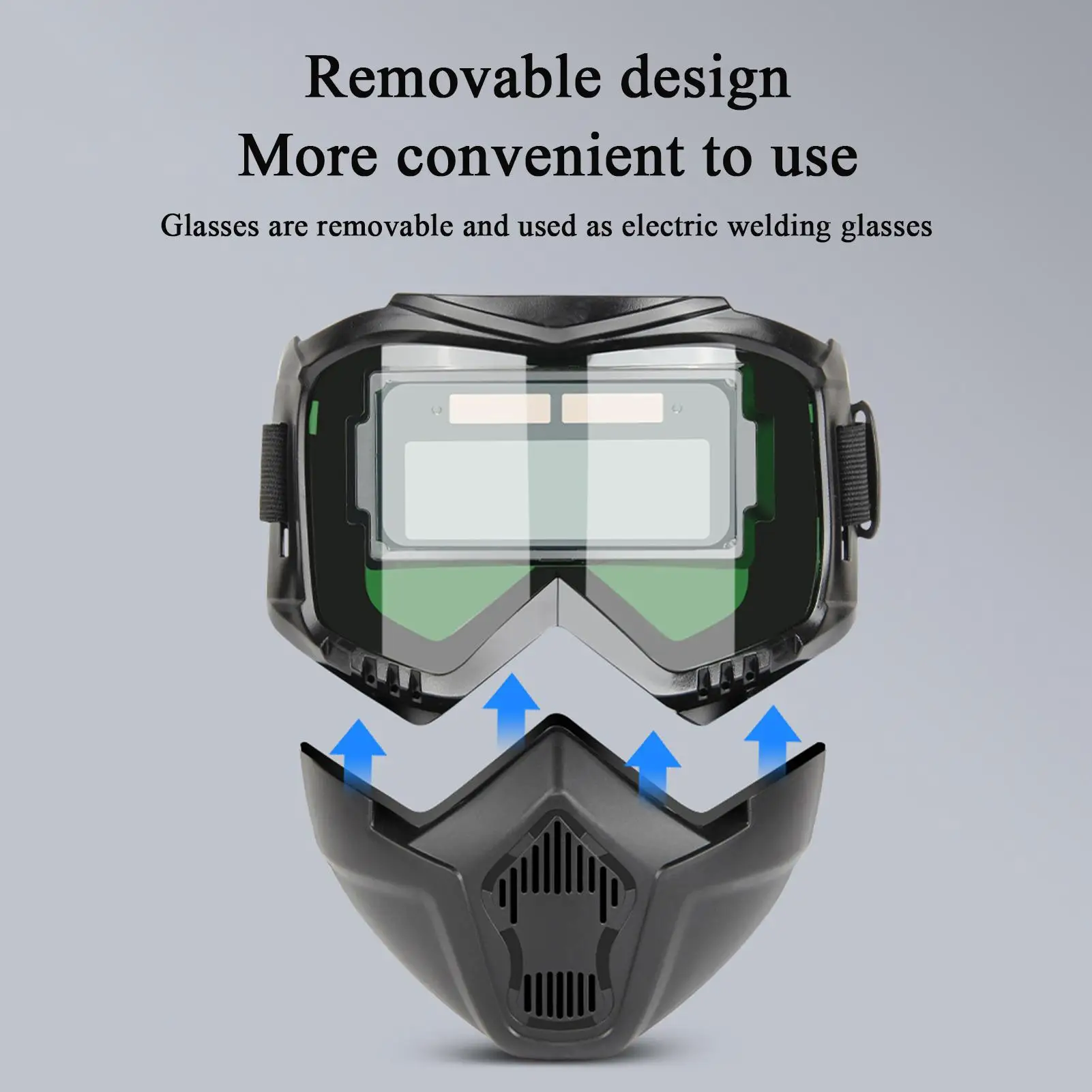 Auto-Darkening Welding Helmet | Advanced Optical Clarity & Breathable Design - Thumbnail 5